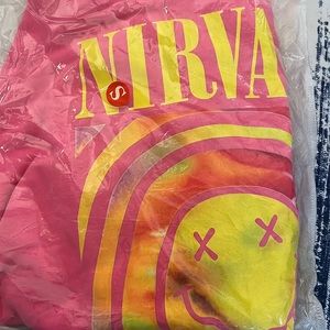 Nirvana Smile Hot Pink Sweater. Bought from More Favor.